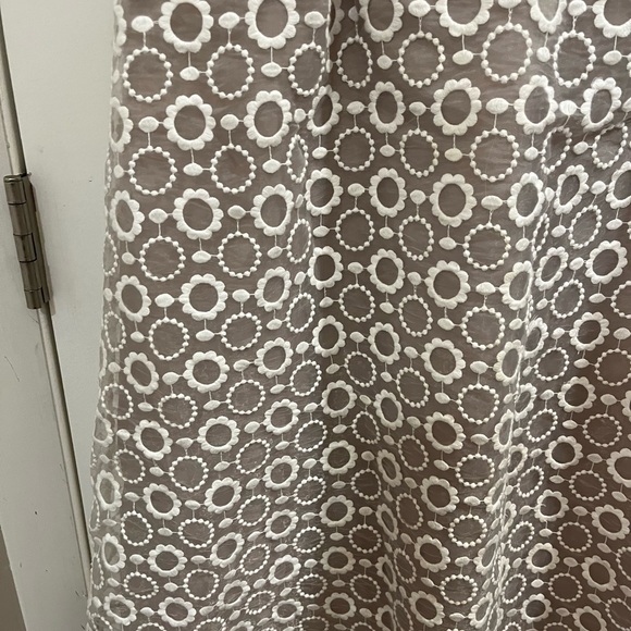 Calvin Klein Lace Over Crepe Sheath Dress - Picture 2 of 6